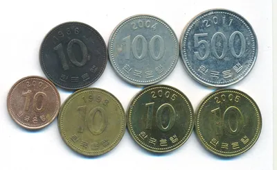 Монета Южная Корея 10 вон 2014 год - Пагода Таботхап купить | каталог,  фото, цены в интернет магазине Nominal.club