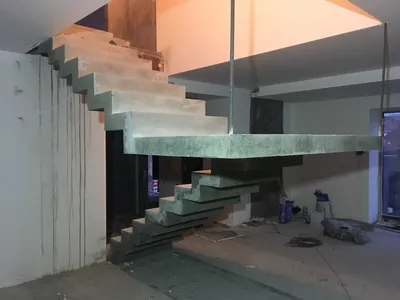 Step by Step Армирование монолитной лестницы