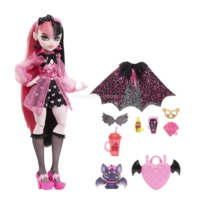 Monster High HNF73 Кукла Дракулаура купить в Молдове, Кишиневе -  Baby-Boom.md
