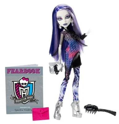 Купить кукла Monster High Рошель Гойл - Базовая с питомцем X3650, цены на  Мегамаркет