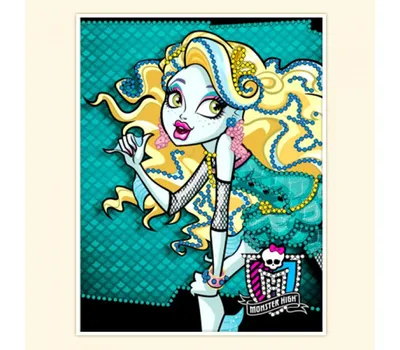 ᐉ Кукла Monster High Лагуна Блю с аксессуарами и пиранией (HHK55)