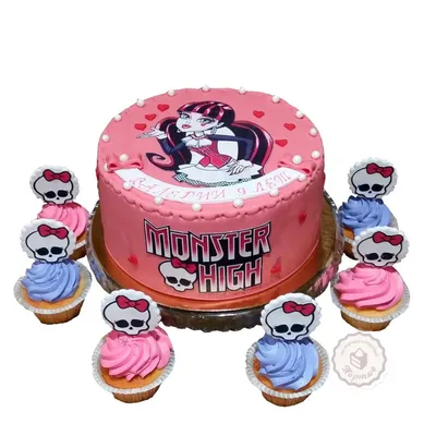 Сахарная картинка на торт девочке Монстер Хай PrinTort 46878685 купить за  280 ₽ в интернет-магазине Wildberries