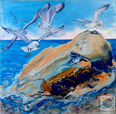 Картинки море чайки шум прибоя (70 фото) » Картинки и статусы про  окружающий мир вокруг