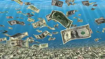Море наличных денег стоковое фото. изображение насчитывающей заработки -  52649810