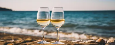 Женская рука, держащая бокал вина на фоне моря, Стоковые видеоматериалы  Включая: стакан и роскошь - Envato Elements