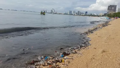 Про пляж и море в Паттайе 🏝️ Мы живем на Джомтьене и говоря про чистоту  моря и пляжа-то моя оценка 9 из 10👌🏽 После пандемии стало… | Instagram