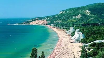 Пляж на Чёрном море в Румынии Редакционное Фото - изображение насчитывающей  взморье, загорайте: 52780551