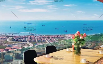 Квартиры в Стамбуле с видом на Мраморное море в Бейликдюзю - Property Turkey