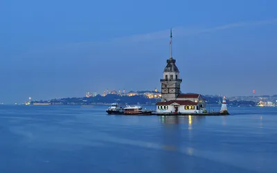 Фото Стамбул Турция Море Города