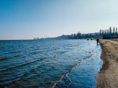 Азовское море в Таганроге и разрушенные пирсы | Прекрасное рядом | Дзен