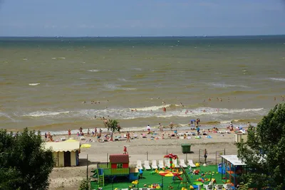 Таганрогский залив Азовское море в Ейске
