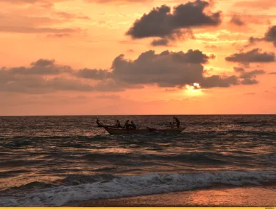 Самый красивый закат на море (56 фото) - 56 фото