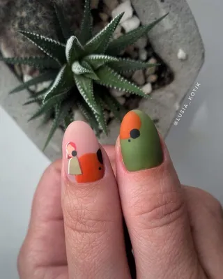 🥕 Сочная морковь. ⠀ 💦 Яркий маникюр... - Манхэттен Маникюр | Facebook