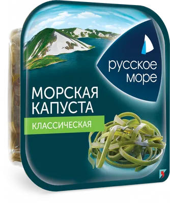 Морская капуста 200 г Русское море с морковью п/уп