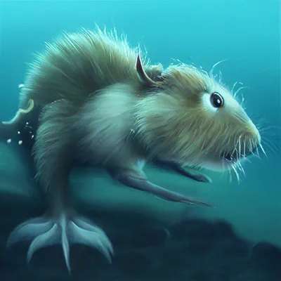 Мускулистая морская мышь» — создано в Шедевруме