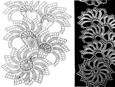 Ирландское кружево крючком - уроки, мастер-классы для начинающих и схемы с  описанием вязания мотивов ирландским кружевом