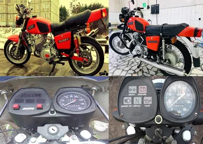 Иж пс X Yamaha sr 400 X Yamaha fzr 250 X Иж 56 | Пикабу