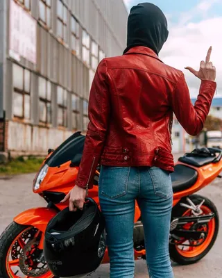 Ночь мотоцикл обязательно кожаные …» — создано в Шедевруме