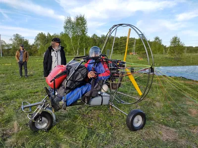Полет на мотопараплане в Санкт-Петербурге | Цена полета на мотопараплане от  3000руб