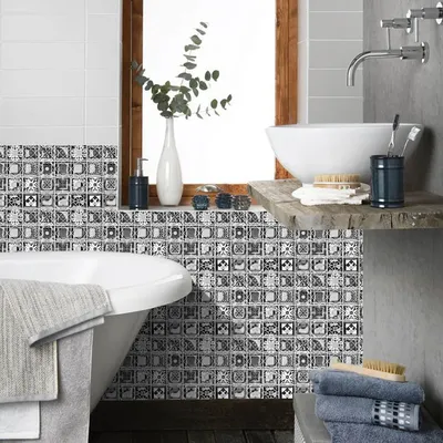 Плитка-мозаика для ванной | Terra Cotta | Дзен