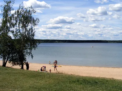 Пляж на Можайском водохранилище | Путеводитель Подмосковья