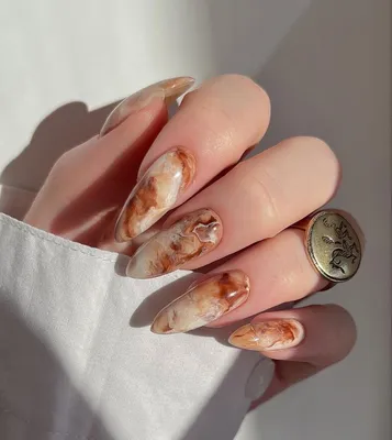 мрамор #nails #naildesigns #маникюр #ногти | Marble acrylic nails, Acrylic  nail designs, Nails