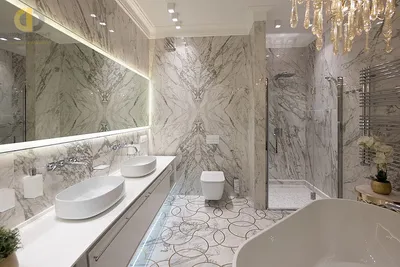 современный дизайн ванной комнаты с плиткой мрамор и дерево Стоковое Фото -  изображение насчитывающей чисто, свет: 213020352