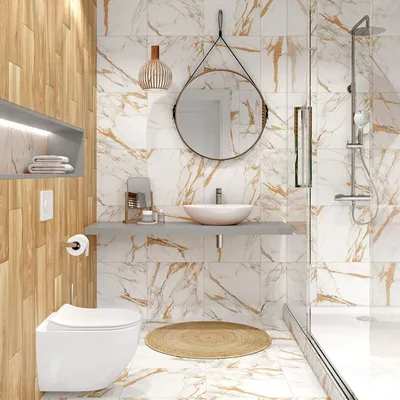 Тренды 2022: мрамор в ванной комнате | myDecor
