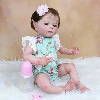 BZDOLL 3D мраморная кожа, мягкий силикон, Reborn Baby, видимые вены, 60 см,  кукла-принцесса для малышей, игрушка для девочки, реалистичное платье, Bebe  – купить по низким ценам в интернет-магазине Joom