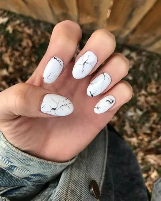 Черный мрамор #маникюр #ногти #дизайнногтей #мрамор #nails | Ногти, Бежевые  ногти, Маникюр