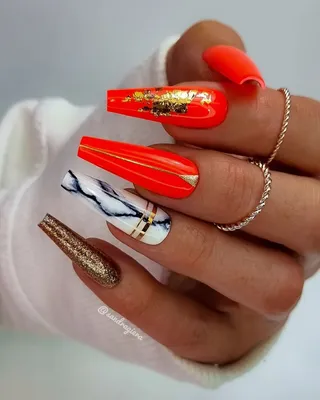 LAK_NAILS Наклейки для ногтей пленки для маникюра мрамор с серебром