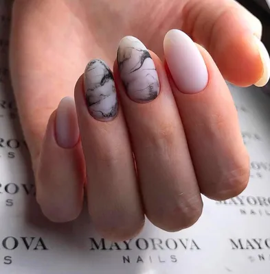 Как сделать мраморный маникюр: идеи с фото в статье компании  «Интернет-магазин Million Nails»