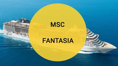 AIDAcosma, Cala Sequer, MSC Fantasia — Фото — Водный транспорт