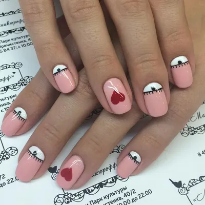 Мультики на ногтях. Дизайн ногтей мультяшки. | Ногти, Маникюр, Дизайн ногтей