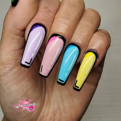 Set of 24 Stick on Jelly Nail Piece Cartoon Rabbit 3D Bow Decor Short  Acrylic Nails with Glue for Manicure Nail Salon - Walmart.com