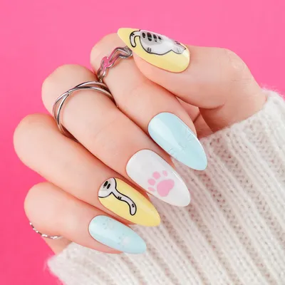 How to do cartoon nails✨ #Nailboo #NailbooNails #nails #dippowder #dip... |  TikTok