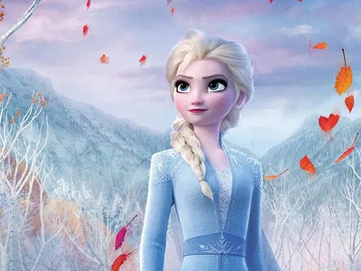 Обои для рабочего стола Холодное сердце Олени Elsa, Olaf, 3840x2400