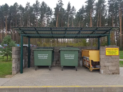 Площадки для раздельного сбора мусора