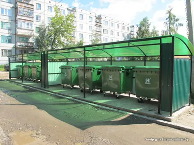 Контейнерные площадки для мусора в Москве