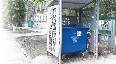 Контейнерная площадка для мусора заказать для деского сада - купить оптом с  доставкой по всей России