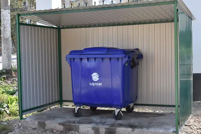 Купить недорого мусорный контейнер для строительной площадки, цены на  пластиковые и металлические мусорные контейнеры - Гринстрой СПб