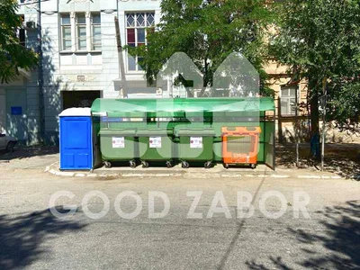 Контейнерные площадки для мусора по доступным ценам в Санкт-Петербурге |  Сильвер