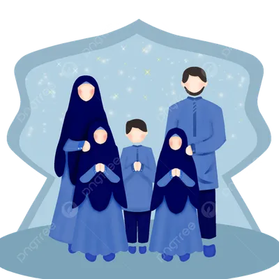 Мусульманская семья Outdoors Стоковое Фото - изображение насчитывающей  восточно, жизнерадостно: 39598332