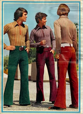 Мужская мода 70-х