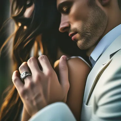 обручальное кольцо, кольца для пар, кольца женские, кольцо на пальце,  мужская и женская рука - The-wedding.ru