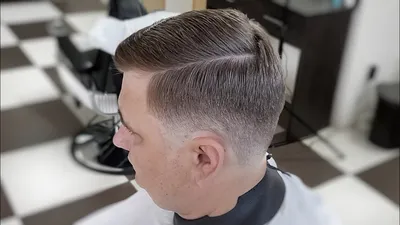 Мужская стрижка ТЕННИС - технология выполнения / школа парикмахеров  краснодар - YouTube