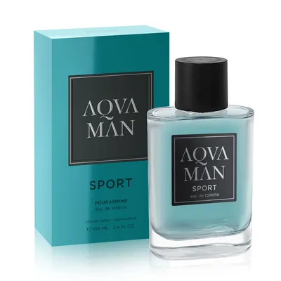 Мужская туалетная вода Aqva Man Sport 100ml - купить оптом в Екатеринбурге  в компании Парфюм Косметик.