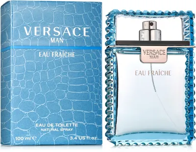 Купить туалетная вода мужская Versace Eau Fraiche 100 мл, цены на  Мегамаркет | Артикул: 100013205231