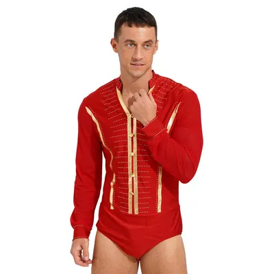 Мужское боди с длинным рукавом для косплея на Хэллоуин, трико, нижнее белье  для танцев на пилоне, клубная одежда – лучшие товары в онлайн-магазине Джум  Гик