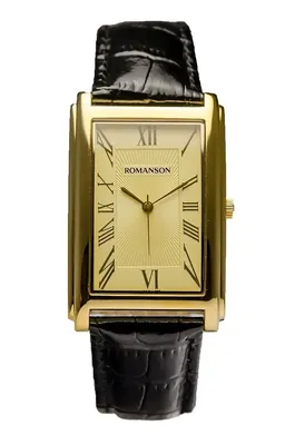 Наручные часы мужские кварцевые Romanson TL 0110 MX1G-GD | AliExpress